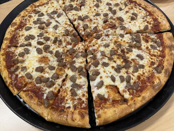 Hamburger Pizza-Chuck E. Cheese-Austin