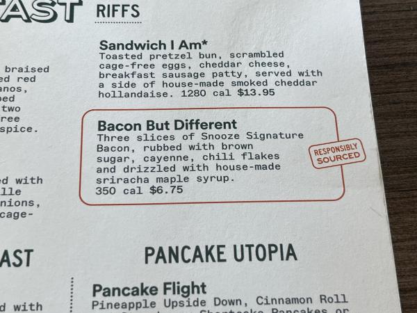 Bacon But Different-Snooze, an A.M. Eatery-Austin