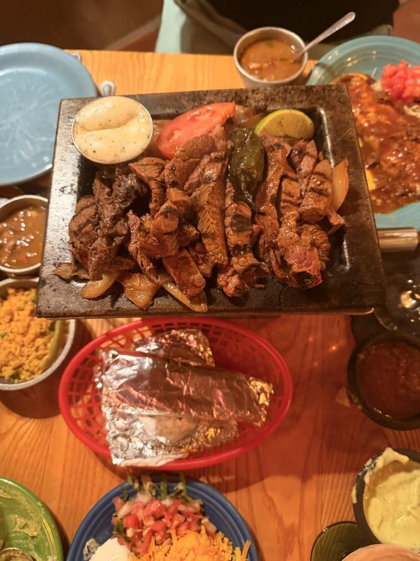 Filet Mignon Fajitas-El Tiempo Cantina-Webster