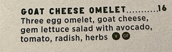 Goat cheese omelet-The Dirdie Birdie-Austin