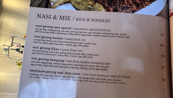 Swiss Belhotel Airport Jakarta- Special Fried Rice-Swiss Cafe Restaurant-NotFound