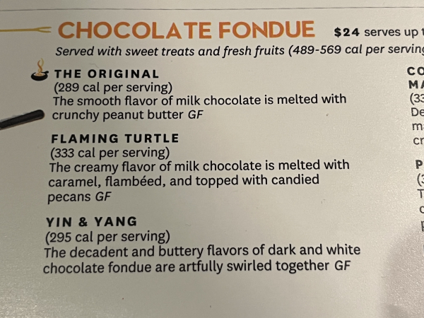 Flaming Turtle Chocolate Fondue-The Melting Pot-Austin