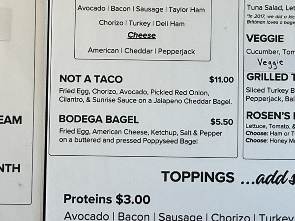 Not A Taco-Rosen's Bagel Co.-Austin
