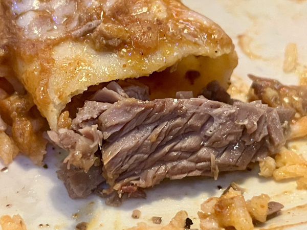 Brisket Enchiladas-El Mercado Restaurant-Austin