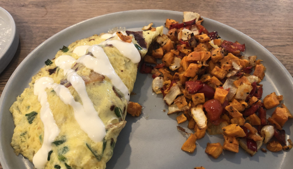 Baked Potato Omelet-Kerbey Lane Cafe-Austin