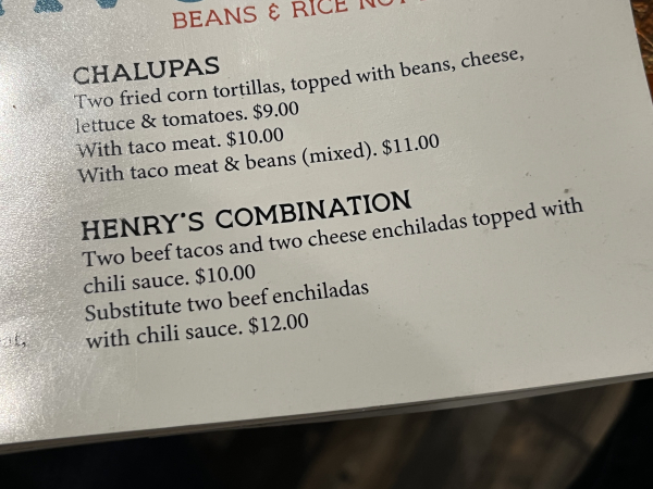 Henry's Combination-The Original Henry's-San Angelo
