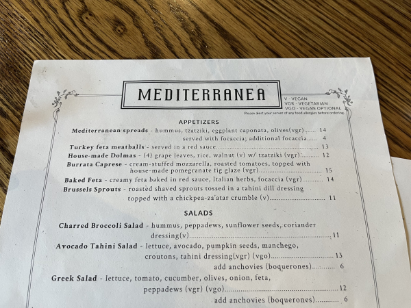 Baked Feta-Mediterranea Restaurant & Bakery-Atlanta