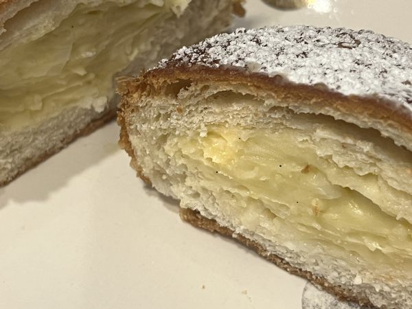Coconut Custard Donut-Valley's Bakery-Marietta