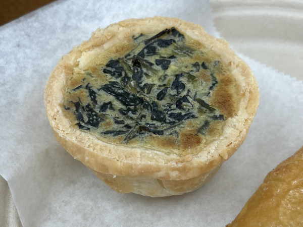 Spinach & Goat Cheese Quiche-Valley's Bakery-Marietta