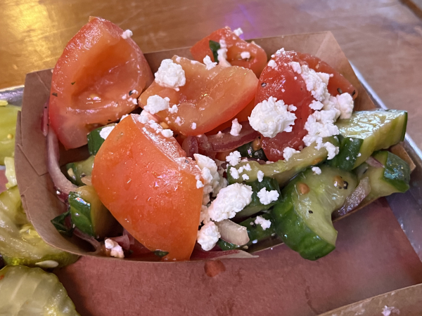 Cucumber Tomato Salad-Stiles Switch BBQ-Austin
