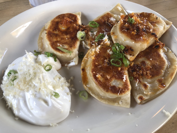 Potato & Sauerkraut Pierogis-Easy Tiger South Lamar-Austin