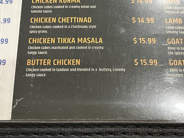 Butter Chicken-Sivestar Indian tacos-Austin