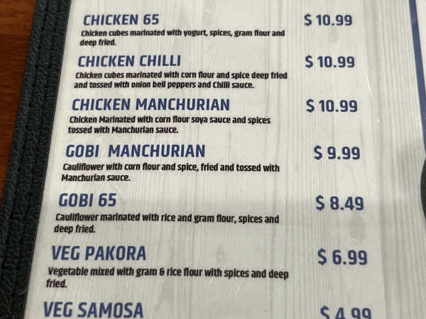 Gobi Manchurian-Sivestar Indian tacos-Austin