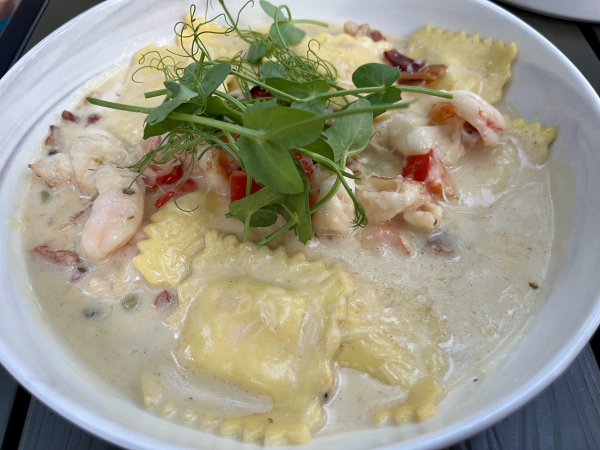 Lemon Shrimp Ravioli-District Kitchen + Cocktails-Austin