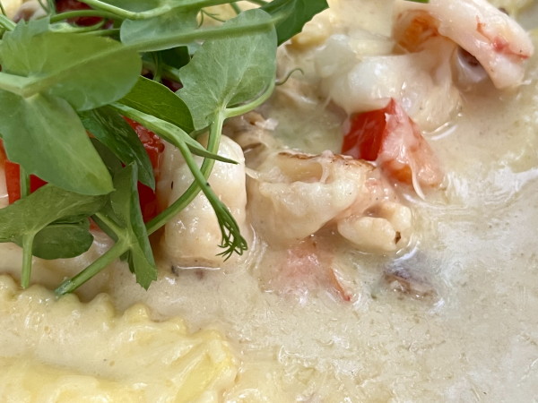 Lemon Shrimp Ravioli-District Kitchen + Cocktails-Austin