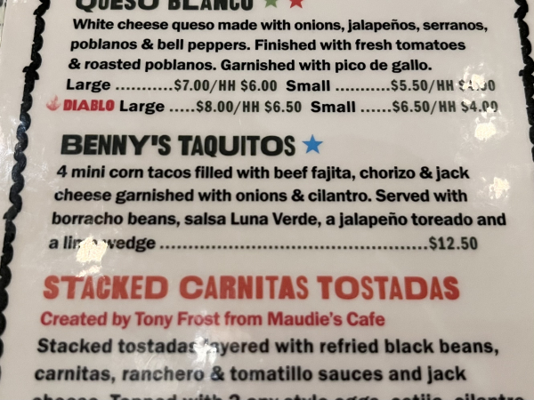 Benny's Taquitos-Maudie's Hacienda-Austin