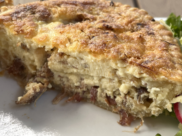 Braised Bacon Jam Quiche-Ovenbird | Austin-Austin