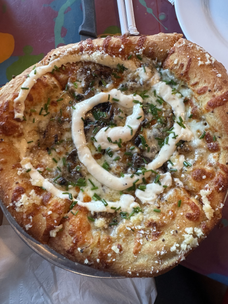 Holy Shitake Pie Pizza-Mellow Mushroom Knoxville-Knoxville