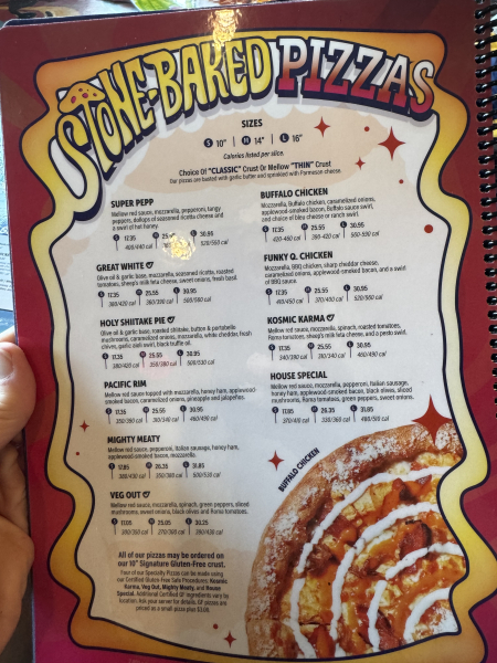 Holy Shitake Pie Pizza-Mellow Mushroom Knoxville-Knoxville