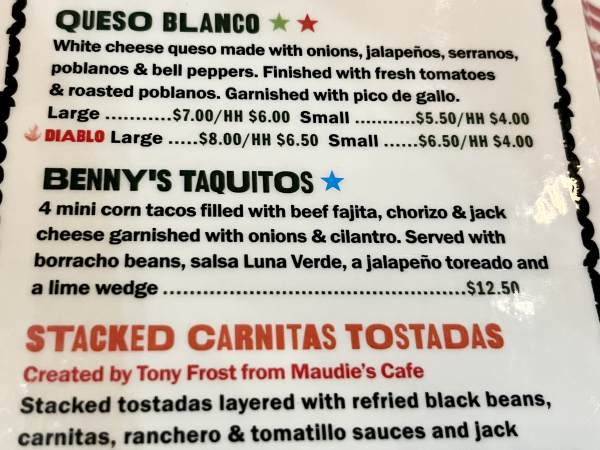 Benny's Taquitos-Maudie's Hacienda-Austin
