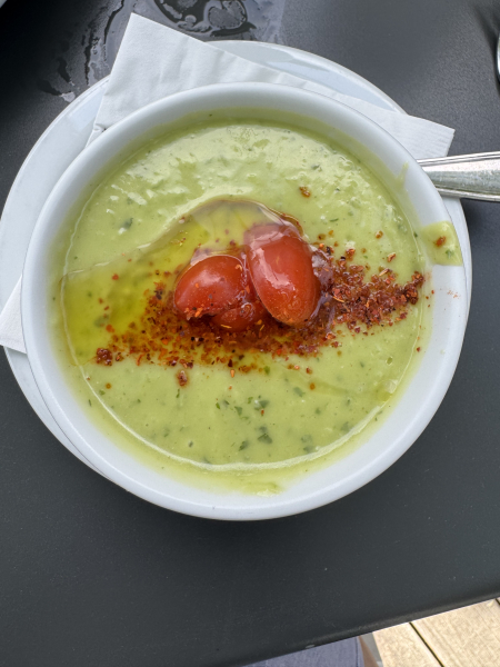Avocado Gazpacho-Grove Wine Bar & Kitchen - Northwest Hills-Austin