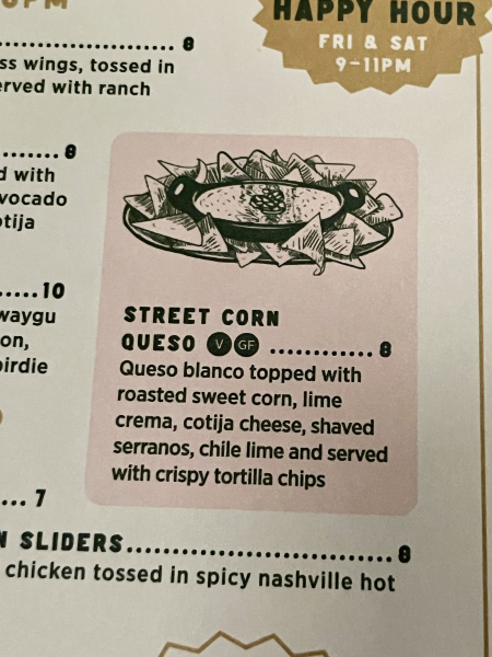Street Corn Queso-The Dirdie Birdie-Austin