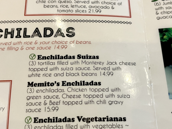 Enchiladas Suizas-Dos Salsas-Austin