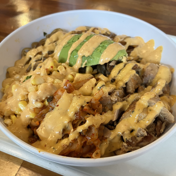Soy Glazed Chicken, Noodle Bowl-Chi'Lantro-Austin