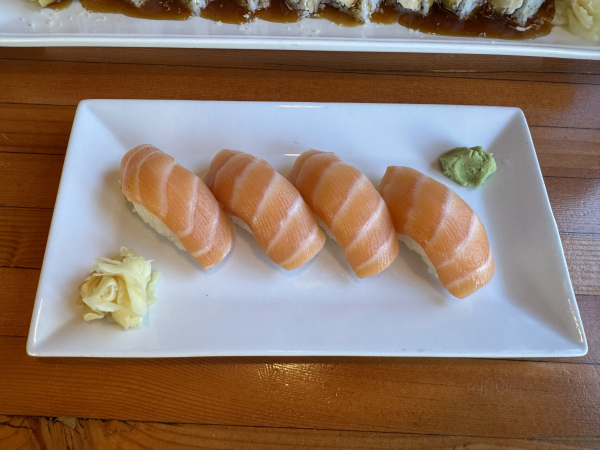 Salmon Nigiri-Tora Sushi Lounge-Astoria