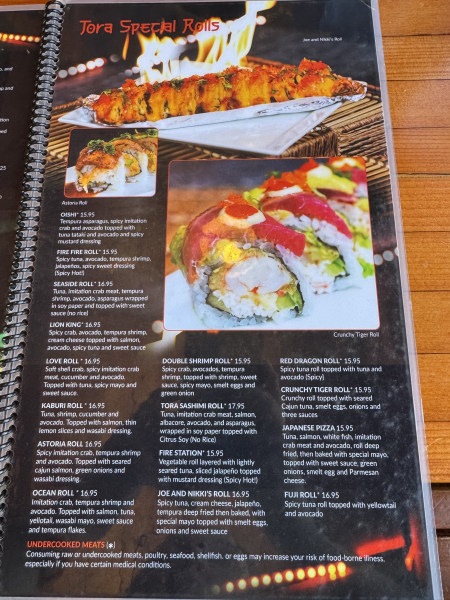 Lion King-Tora Sushi Lounge-Astoria