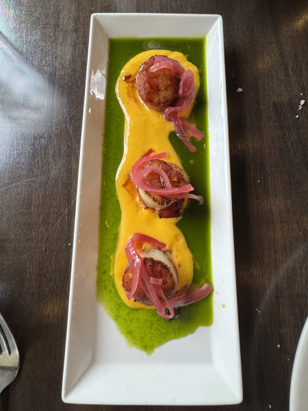 Scallops-The DEPOT Restaurant-Seaview