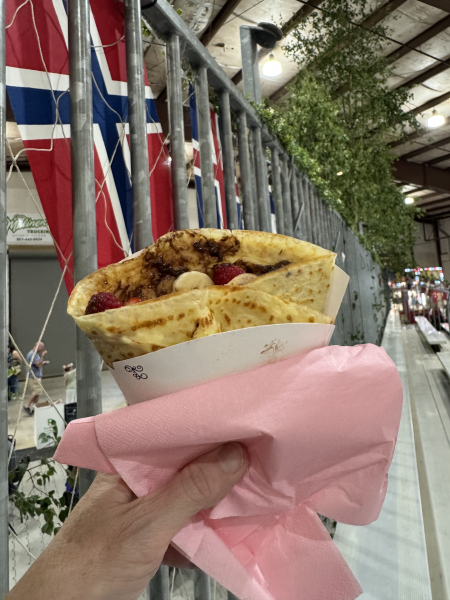 Crepe with Nutella and fruits-Lily Rose Coffee & Crêpes-Astoria