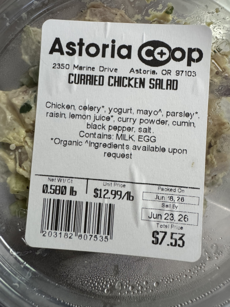 Curried Chicken Salad-Astoria Co+op-Astoria