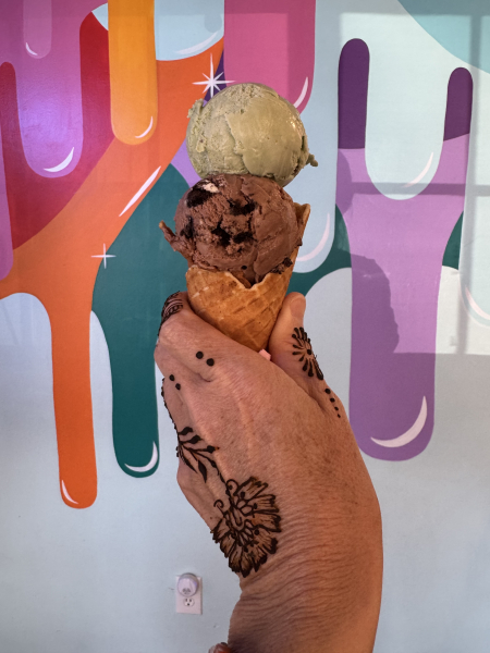 Pistachio and Chocolate- Chocolate Ice Cream-Frite & Scoop-Astoria
