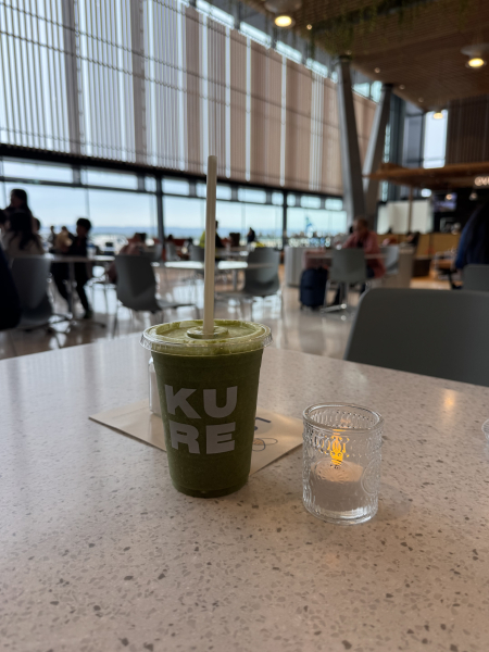 at Portland Airport - Lush Life-Kure Superfood Cafe-Portland
