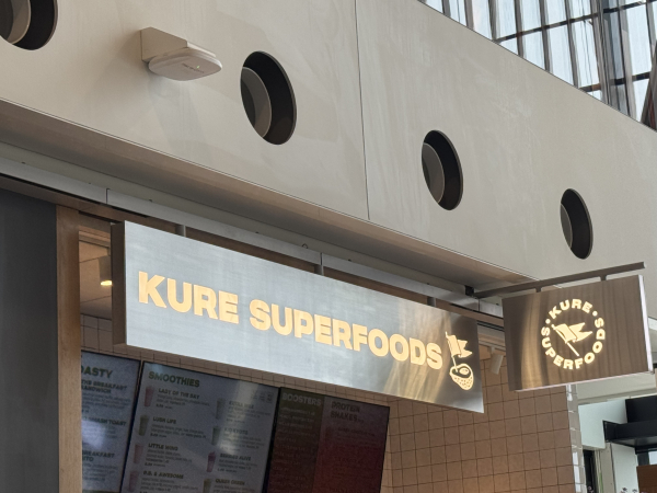 at Portland Airport - Lush Life-Kure Superfood Cafe-Portland