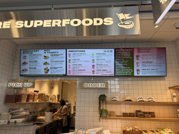 at Portland Airport - Lush Life-Kure Superfood Cafe-Portland