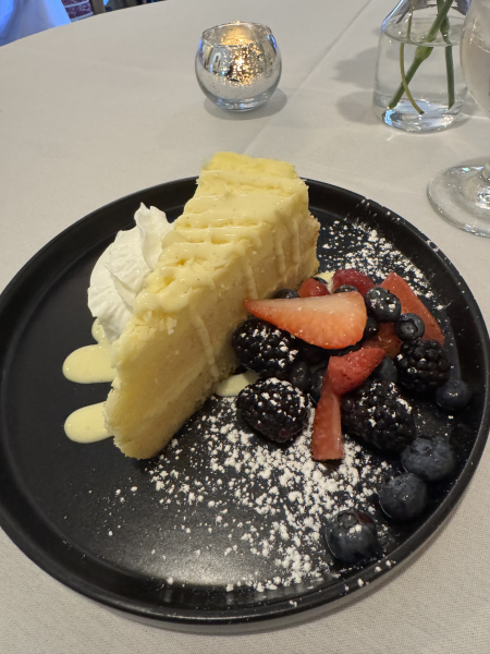 Beef Short Rib Ragout w/ soup & limoncello cake-The Sanford House Inn & Spa-Arlington
