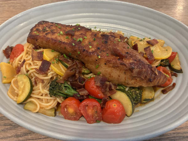 Salmon Scampi-Kerbey Lane Cafe-Austin