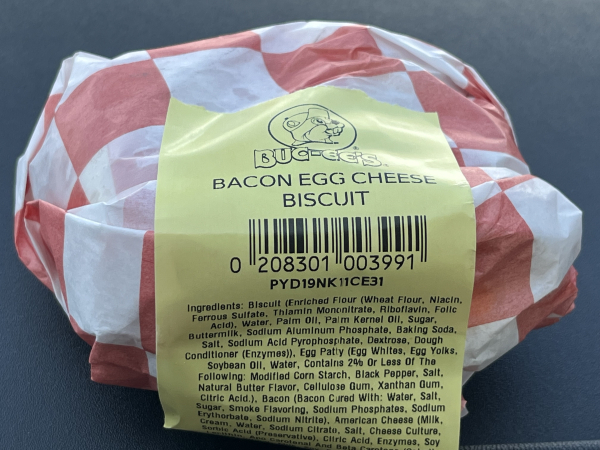 Bacon, Egg, & Cheese Biscuit-Buc-ee's-Hillsboro