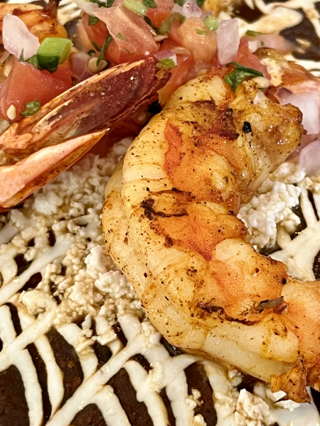 Adobo Grilled Shrimp-El Alma South-Austin
