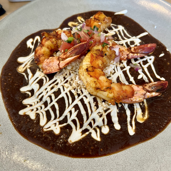 Adobo Grilled Shrimp-El Alma South-Austin