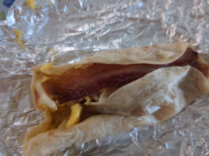 Bacon, Egg, and Cheese Breakfast Taco-Tacodeli-Austin