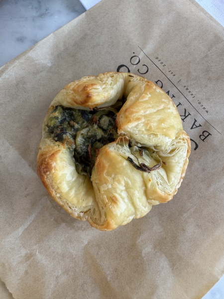 Spinach Artichoke Croissant-Silos Baking Co.-Waco