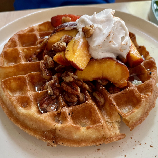 Maple Peach Pecan Waffle-Gati Ice Cream-Austin