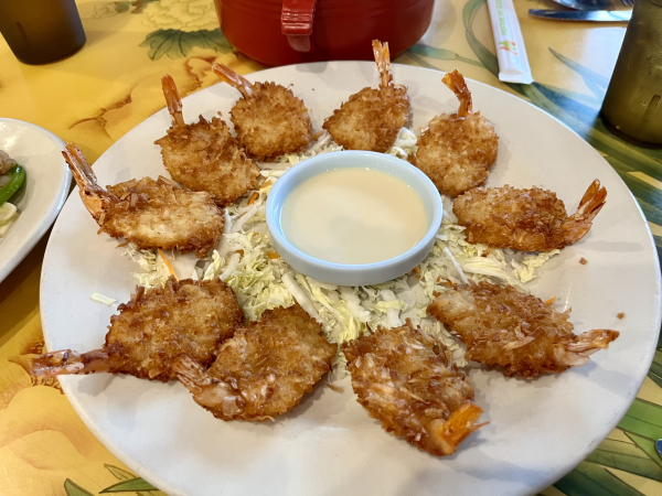 31.酥炸椰子虾排 Fried Crispy Coconut Shrimp-Asia Cafe-Austin