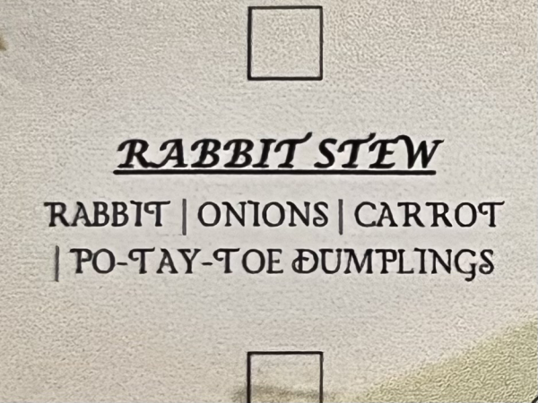 Rabbit Stew-Ovenbird | Austin-Austin