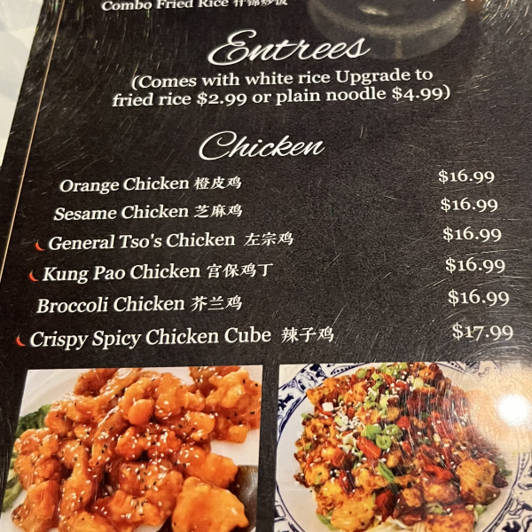 General Tso's Chicken 左宗鸡-A One Dumplings & Noodle Bar-Bee Cave
