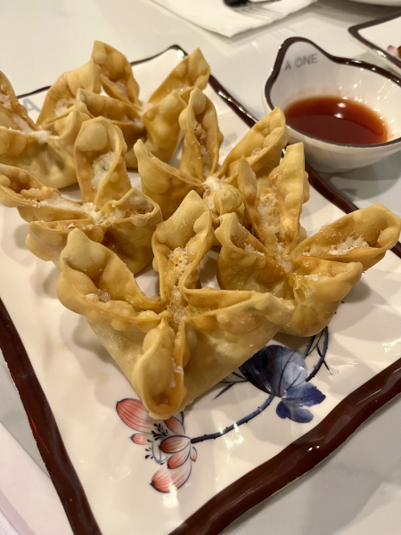 Crab Rangoon (6) 蟹角 (6)-A One Dumplings & Noodle Bar-Bee Cave