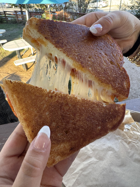 Grilled Cheese with Pepperoni-Soup Peddler Real Food & Juice Bar-Austin